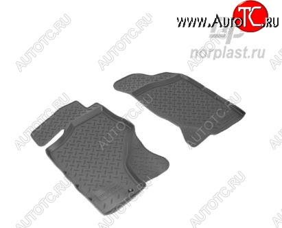 1 369 р. Коврики салонные Noplast (передние) Nissan NP300 (2008-2013)  с доставкой в г. Омск