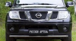 2 199 р. Защитная сетка решетки переднего бампера РА  Nissan Pathfinder  R51 (2004-2007) дорестайлинг  с доставкой в г. Омск. Увеличить фотографию 5