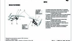 14 399 р. Защита заднего бампера из двойных боковых уголков с диаметром труб 76 и 42 мм Slitkoff  Nissan Pathfinder  R51 (2004-2007) дорестайлинг (Нержавейка, Полированная)  с доставкой в г. Омск. Увеличить фотографию 2