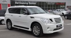 12 049 р. Молдинги (накладки на двери) Impul Nissan Patrol 6 Y62 дорестайлинг (2010-2014) (Неокрашенные)  с доставкой в г. Омск. Увеличить фотографию 3