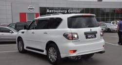 43 999 р. Комплект порогов Impul Nissan Patrol 6 Y62 дорестайлинг (2010-2014) (Неокрашенные)  с доставкой в г. Омск. Увеличить фотографию 5