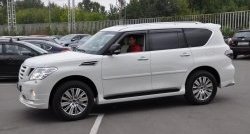 43 999 р. Комплект порогов Impul Nissan Patrol 6 Y62 дорестайлинг (2010-2014) (Неокрашенные)  с доставкой в г. Омск. Увеличить фотографию 6