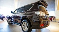 43 999 р. Комплект порогов Impul Nissan Patrol 6 Y62 дорестайлинг (2010-2014) (Неокрашенные)  с доставкой в г. Омск. Увеличить фотографию 10