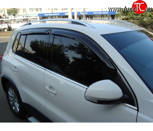 2 699 р. Дефлекторы окон (ветровики) 4 шт. Novline Nissan Qashqai 1 дорестайлинг (2007-2010)  с доставкой в г. Омск