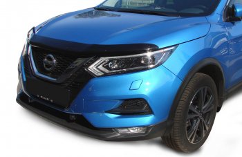 Дефлектор капота SIM Nissan Qashqai 2 J11 рестайлинг (2017-2022)