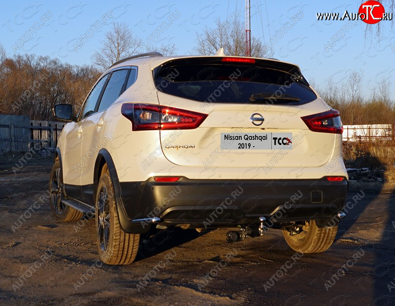 15 249 р. Фаркоп (тягово-сцепное устройство) TCC  Nissan Qashqai  2 (2017-2022) J11 рестайлинг (оцинкованный, шар Е )  с доставкой в г. Омск