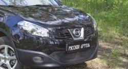 1 799 р. Защитная сетка решетки переднего бампера РА Nissan Qashqai 1 J10 рестайлинг (2010-2013)  с доставкой в г. Омск. Увеличить фотографию 4