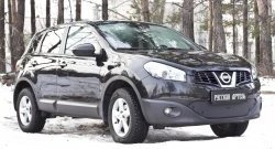 1 159 р. Зимняя заглушка решетки переднего бампера РА Nissan Qashqai 1 J10 рестайлинг (2010-2013)  с доставкой в г. Омск. Увеличить фотографию 3