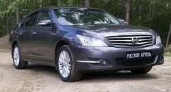 1 099 р. Реснички на фары RA Nissan Teana 2 J32 рестайлинг (2011-2014) (Неокрашенные)  с доставкой в г. Омск. Увеличить фотографию 3