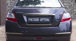 789 р. Реснички на фонари RA  Nissan Teana  2 J32 (2011-2014) рестайлинг (Неокрашенные)  с доставкой в г. Омск. Увеличить фотографию 3