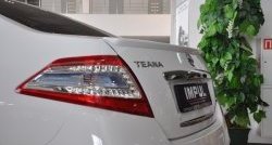 4 999 р. Лип спойлер Impul Nissan Teana 2 J32 дорестайлинг (2008-2011) (Неокрашенный)  с доставкой в г. Омск. Увеличить фотографию 2