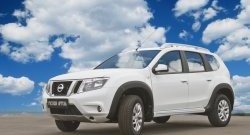 12 799 р. Расширители колесных арок RA (комплект)  Nissan Terrano  D10 (2013-2022) дорестайлинг, рестайлинг (Поверхность шагрень)  с доставкой в г. Омск. Увеличить фотографию 4