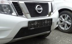 Сетка в решетку радиатора Russtal Nissan (Нисан) Terrano (Террано)  D10 (2013-2022) D10 дорестайлинг, рестайлинг