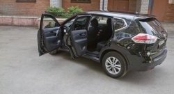 1 399 р. Накладки порожков салона RA  Nissan X-trail  3 T32 (2017-2022) рестайлинг (Комплект (4 шт.))  с доставкой в г. Омск. Увеличить фотографию 3