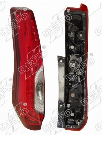 Левый фонарь задний (LED) DEPO Nissan (Нисан) X-trail (Х-трейл)  2 T31 (2010-2015) 2 T31 рестайлинг