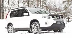 979 р. Зимняя заглушка решетки переднего бампера РА  Nissan X-trail  2 T31 (2010-2015) рестайлинг  с доставкой в г. Омск. Увеличить фотографию 10