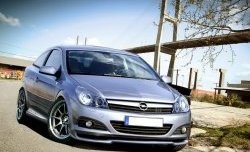 Накладка на передний бампер R1 Opel Astra H GTC хэтчбек 3 дв. дорестайлинг (2004-2006)