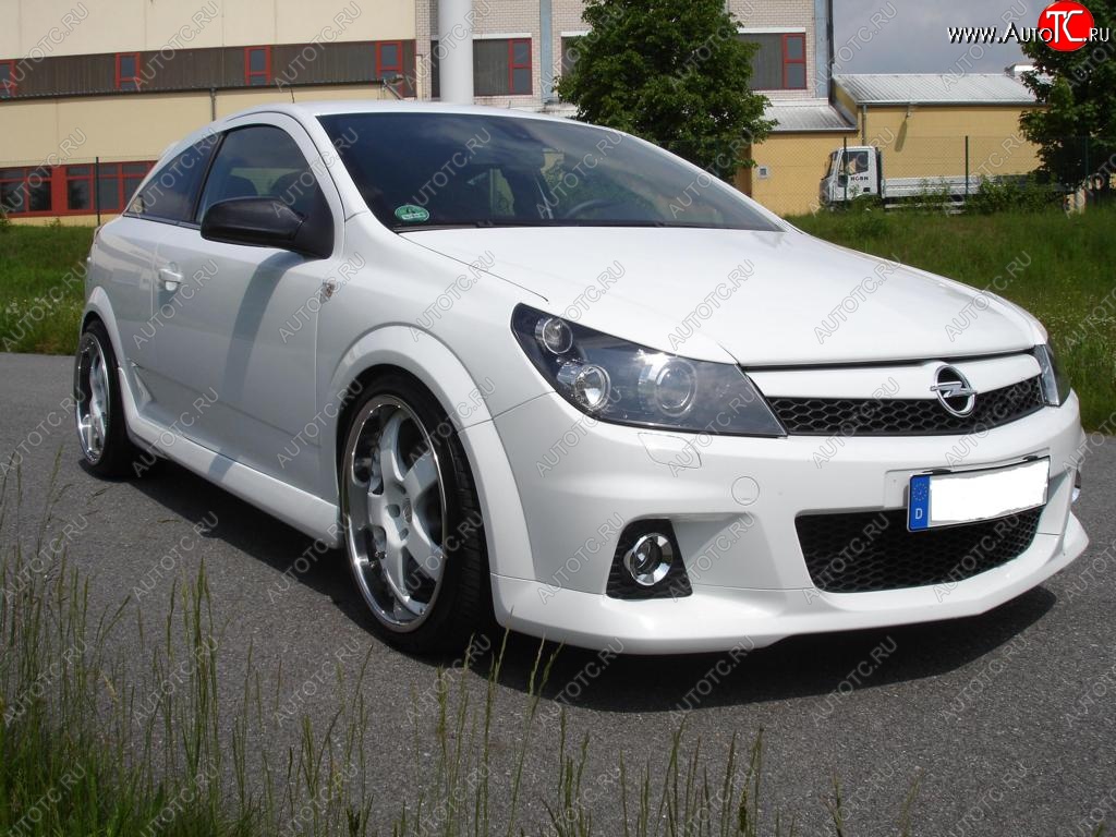 27 899 р. Передний бампер ОРС Opel Astra H GTC хэтчбек 3 дв. дорестайлинг (2004-2006)  с доставкой в г. Омск