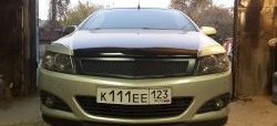 4 599 р. Радиаторная решётка Lumma Opel Astra H GTC хэтчбек 3 дв. дорестайлинг (2004-2006) (Неокрашенная)  с доставкой в г. Омск. Увеличить фотографию 2