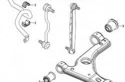 1 459 р. Полиуретановый сайлентблок нижнего рычага передней подвески (задний) Точка Опоры Opel Astra H универсал (2004-2007)  с доставкой в г. Омск. Увеличить фотографию 2