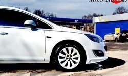 3 999 р. Накладка Sport на передний бампер Opel Astra J хэтчбек 5 дв.  рестайлинг (2012-2017) (Неокрашенная)  с доставкой в г. Омск. Увеличить фотографию 3