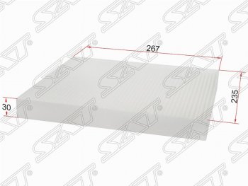 Фильтр салонный SAT (267х235х30 mm)  Astra  G, Zafira ( A,  В)