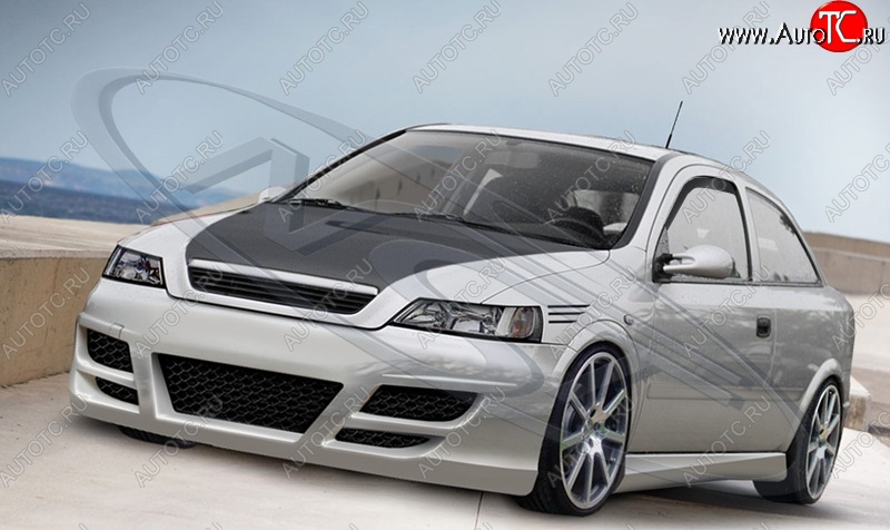 23 969 р. Передний бампер Weber Sport Opel Astra G седан (1998-2005)  с доставкой в г. Омск