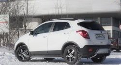 9 399 р. Защита заднего бампера из трубы диаметром 51 мм Petroil Tuning Opel Mokka  дорестайлинг (2012-2016)  с доставкой в г. Омск. Увеличить фотографию 2