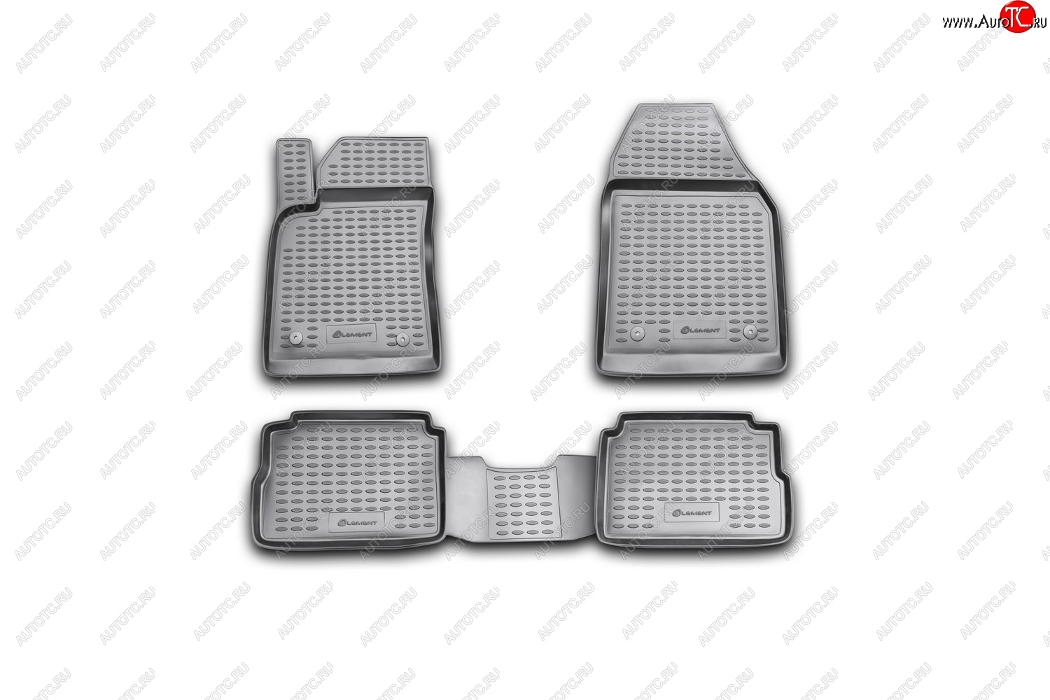 2 199 р. Комплект ковриков салона Element (полиуретан) Opel Vectra C лифтбэк дорестайлинг (2002-2006) (Черные)  с доставкой в г. Омск