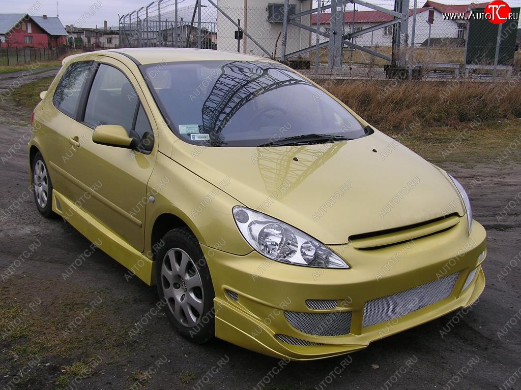 24 499 р. Передний бампер Rieger Peugeot 307 универсал дорестайлинг (2001-2005)  с доставкой в г. Омск