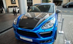 31 249 р. Пластиковый капот HAMANN EVO Porsche Cayenne 958 (2010-2014) (Неокрашенный)  с доставкой в г. Омск. Увеличить фотографию 4