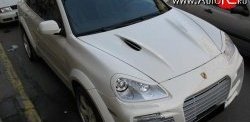 27 649 р. Пластиковый капот Techart Magnum II Porsche Cayenne 957 (2007-2010) (Неокрашенный)  с доставкой в г. Омск. Увеличить фотографию 2