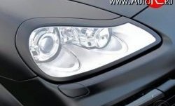 2 299 р. Реснички на фары JE Design  Porsche Cayenne  957 (2007-2010) (Неокрашенные)  с доставкой в г. Омск. Увеличить фотографию 4