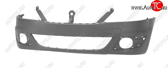 1 599 р. Передний бампер Стандарт Renault Logan 1 рестайлинг (2010-2016) (Неокрашенный)  с доставкой в г. Омск