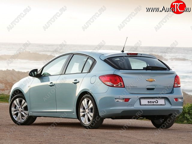 3 099 р. Задняя левая ремонтная арка AUTOFERRUM  Chevrolet Cruze  J305 (2009-2015) хэтчбек дорестайлинг, хэтчбек рестайлинг (Оцинкованная сталь 0,8 мм.)  с доставкой в г. Омск