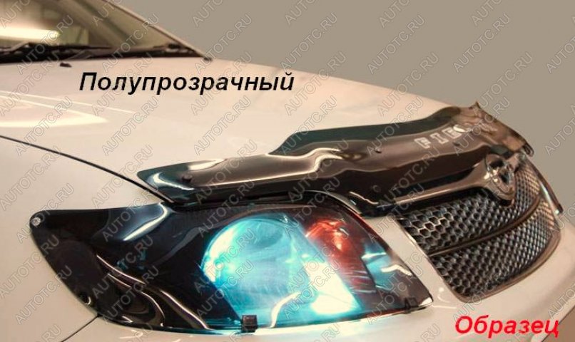 2 079 р. Защита фар CA-Plastic  Nissan X-trail  2 T31 (2007-2011) дорестайлинг (Classic полупрозрачный)  с доставкой в г. Омск