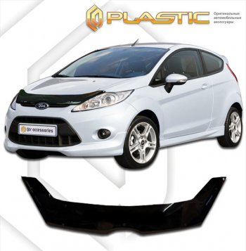 Дефлектор капота CA-Plastic Ford (Форд) Fiesta (Фиеста)  6 (2008-2013) 6 хэтчбэк 3 дв. дорестайлинг, хэтчбэк 5 дв. дорестайлинг