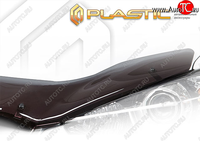 2 079 р. Дефлектор капота CA-Plastic  Nissan Wingroad  2 Y11 (2001-2005) рестайлинг универсал (classic полупрозрачный, без надписи)  с доставкой в г. Омск