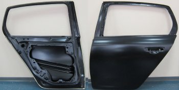 Левая дверь задняя BodyParts Volkswagen Golf 6 хэтчбэк 5 дв. (2008-2014)