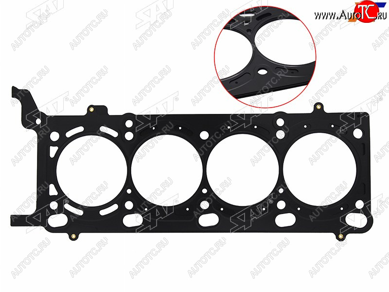 6 649 р. Прокладка ГБЦ 4,4 1,74mm M62 V8 5-8 цилиндр SAT  BMW X5  E53 (2003-2006) рестайлинг  с доставкой в г. Омск