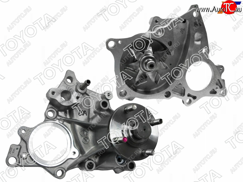 10 749 р. Помпа водяная TOYOTA (1-2GDFTV)  Toyota Fortuner  AN160 - Hilux  AN120  с доставкой в г. Омск