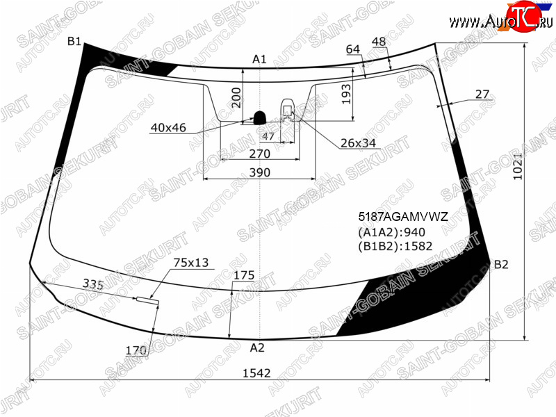 26 999 р. Стекло лобовое (Датчик дождя Молдинг) SAINT-GOBAIN SEKURIT Mazda CX-5 KF (2016-2025)  с доставкой в г. Омск