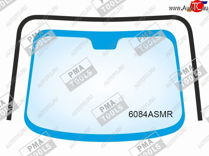 3 069 р. Молдинг лобового стекла (П-образный) PMA Nissan Qashqai 2 J11 дорестайлинг (2013-2019)  с доставкой в г. Омск