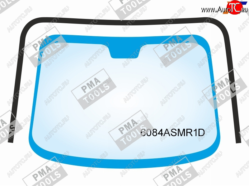 3 289 р. Молдинг лобового стекла PMA  Nissan Qashqai  2 (2013-2022) J11 дорестайлинг, J11 рестайлинг  с доставкой в г. Омск