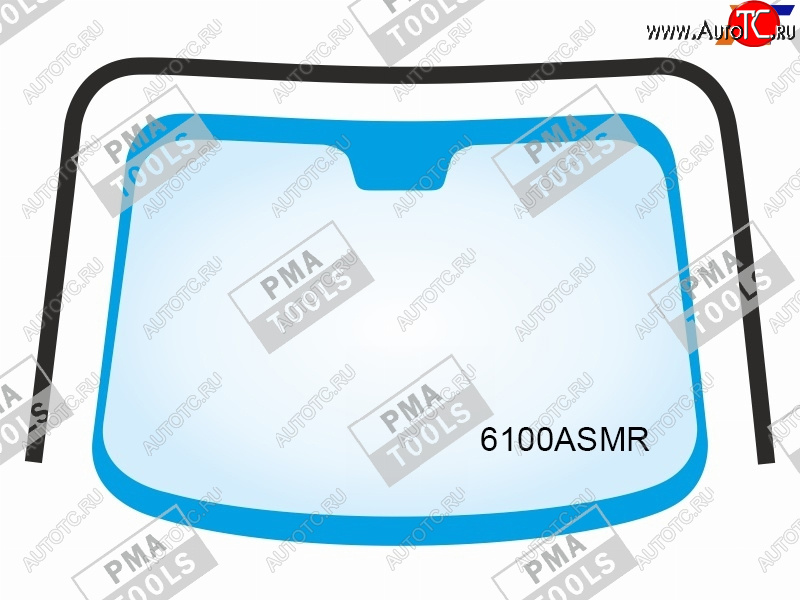 3 679 р. Молдинг лобового стекла (П-образный) PMA  Nissan Murano  3 Z52 (2015-2024) дорестайлинг, рестайлинг  с доставкой в г. Омск