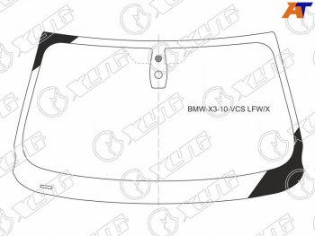 Стекло лобовое (Датчик дождя) XYG BMW (БМВ) X3 (Икс3)  F25 (2010-2014) F25 дорестайлинг