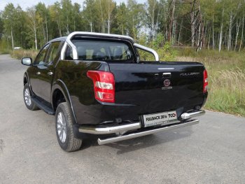 Защита кузова d76,1 мм (только для кузова) ТСС Тюнинг Fiat (Фиат) Fullback (Фулбэк) (2016-2018)