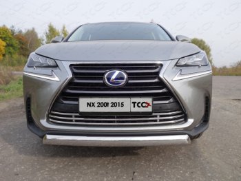 Декоративная вставка решетки радиатора (кроме F-Sport) ТСС Тюнинг Lexus NX200T Z10 (2014-2017) ()