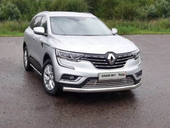 Нижняя декоративная вставка в бампер ТСС Тюнинг Renault Koleos 2 (2016-2025) ()