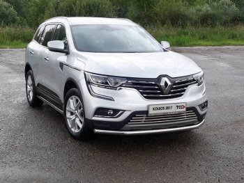 17 999 р. Защита переднего бампера нижняя d60,3 мм ТСС Тюнинг  Renault Koleos  2 (2016-2024) (нержавейка)  с доставкой в г. Омск. Увеличить фотографию 1